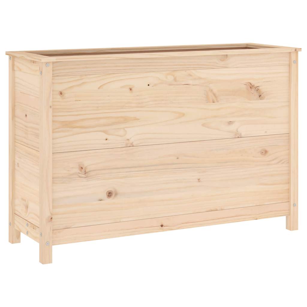 vidaXL Hochbeet 119,5x40x78 cm Massivholz Kiefer