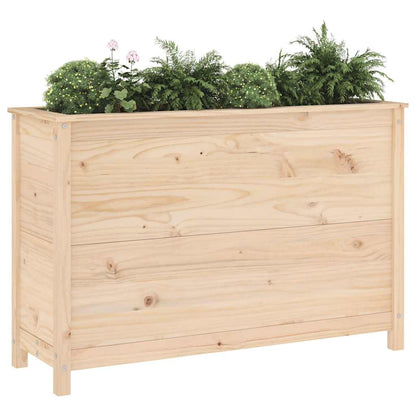 vidaXL Hochbeet 119,5x40x78 cm Massivholz Kiefer
