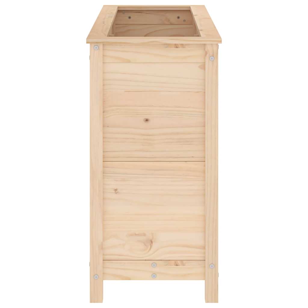 vidaXL Hochbeet 119,5x40x78 cm Massivholz Kiefer