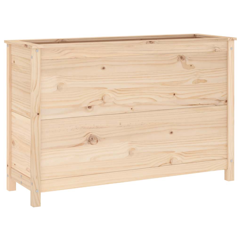 vidaXL Hochbeet 119,5x40x78 cm Massivholz Kiefer