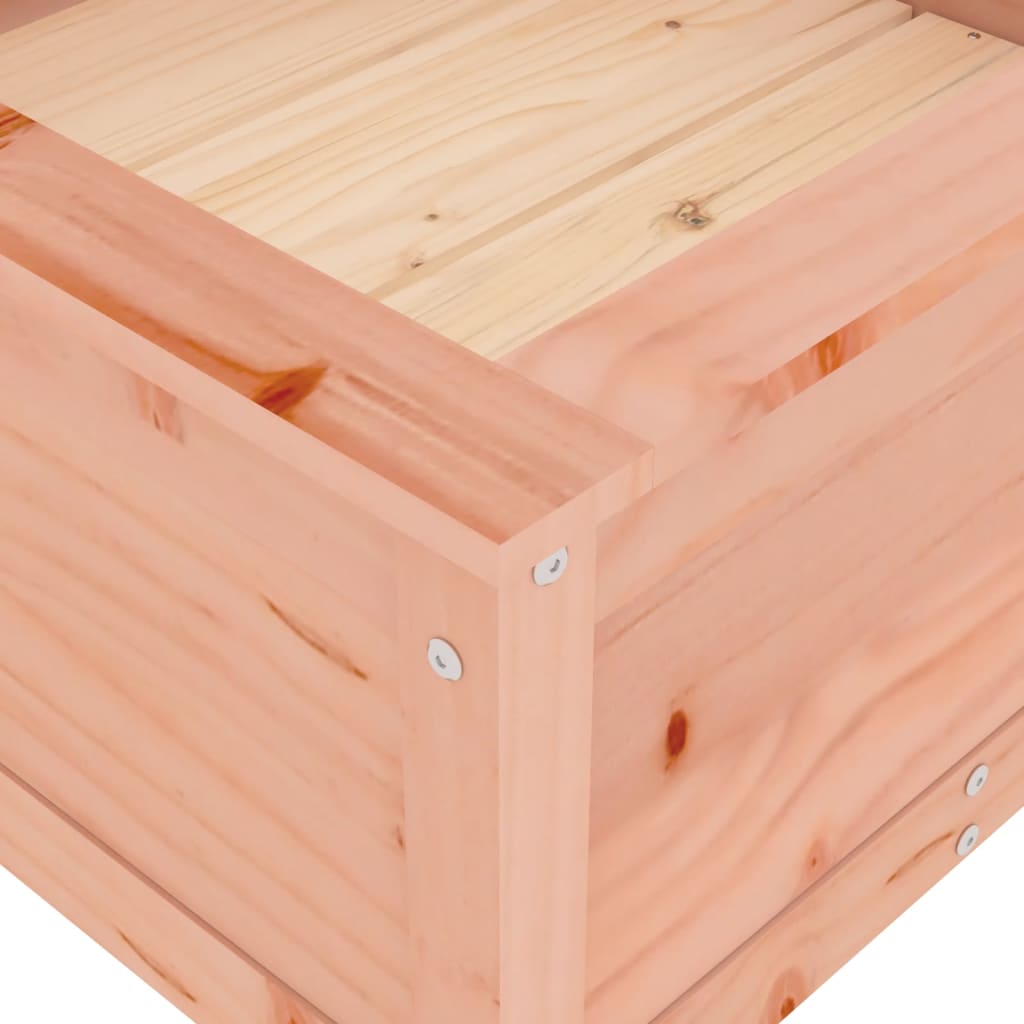 vidaXL Pflanzkübel 82,5x82,5x39 cm Massivholz Douglasie