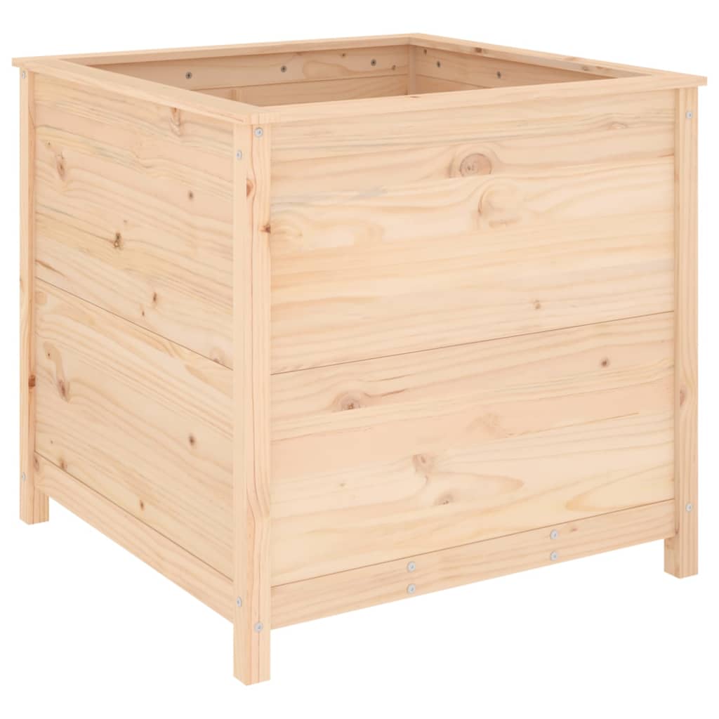 vidaXL Pflanzkübel 82,5x82,5x78 cm Massivholz Kiefer