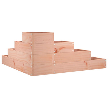 vidaXL Pflanzentreppe 4 Stufen 80,5x79x36 cm Massivholz Douglasie