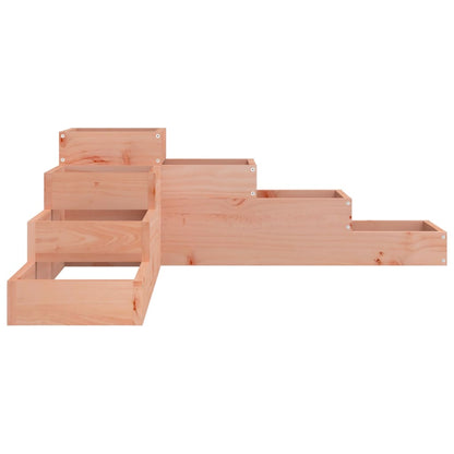 vidaXL Garten-Pflanzgefäß 4-stufig 106x104,5x36 cm Massivholz Douglasie