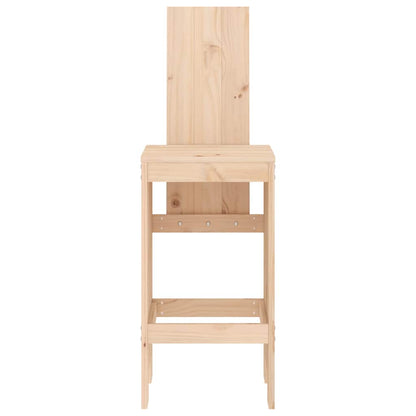 vidaXL Barhocker 2 Stk. 40x42x120 cm Massivholz Kiefer