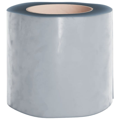 vidaXL Rideau de porte transparent 200x1,6 mm 50 m PVC