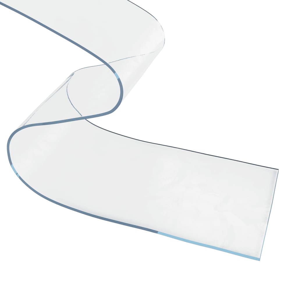 vidaXL Rideau de porte transparent 200x1,6 mm 50 m PVC