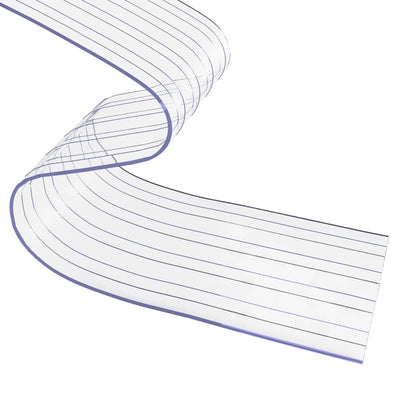 vidaXL Türvorhang Transparent 200x1,6 mm 25 m PVC