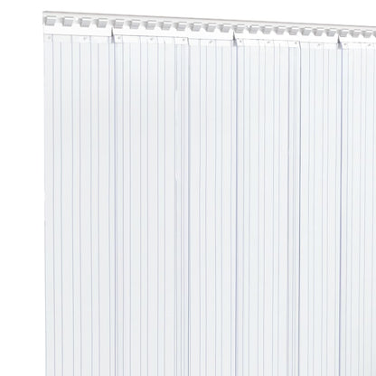 vidaXL Türvorhang Transparent 200x1,6 mm 50 m PVC