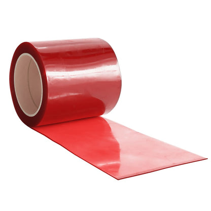 vidaXL Türvorhang Rot 200x1,6 mm 10 m PVC