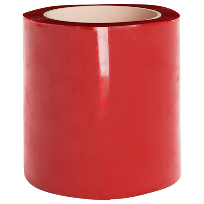vidaXL Türvorhang Rot 200x1,6 mm 10 m PVC