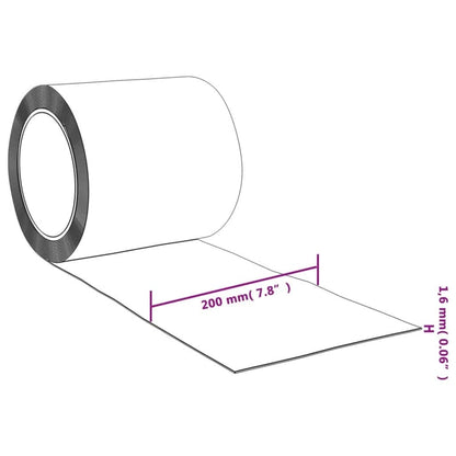 vidaXL Rideau de porte bleu 200x1,6 mm 25 m PVC