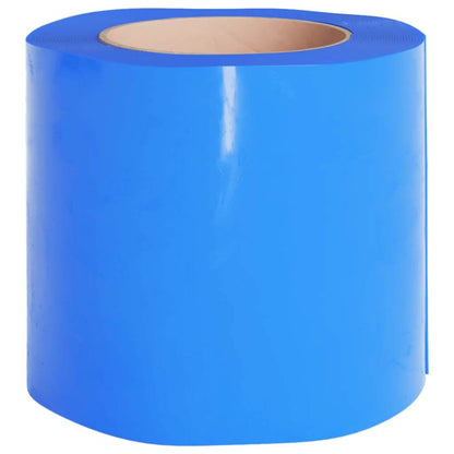 vidaXL Rideau de porte bleu 200x1,6 mm 50 m PVC