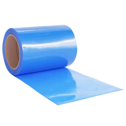 vidaXL Rideau de porte Bleu 300x2,6 mm 10 m PVC