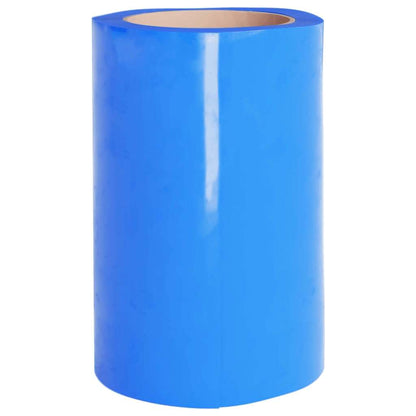 vidaXL Rideau de porte Bleu 300x2,6 mm 10 m PVC