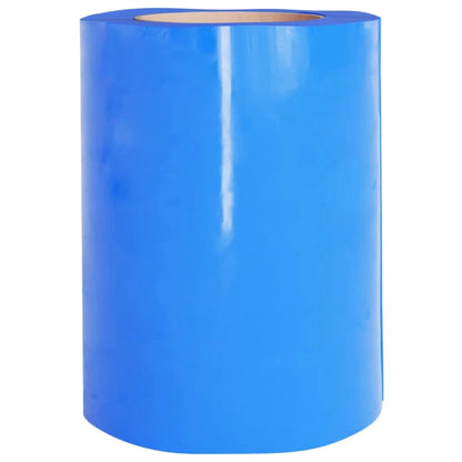 vidaXL Rideau de porte bleu 300x2,6 mm 25 m PVC