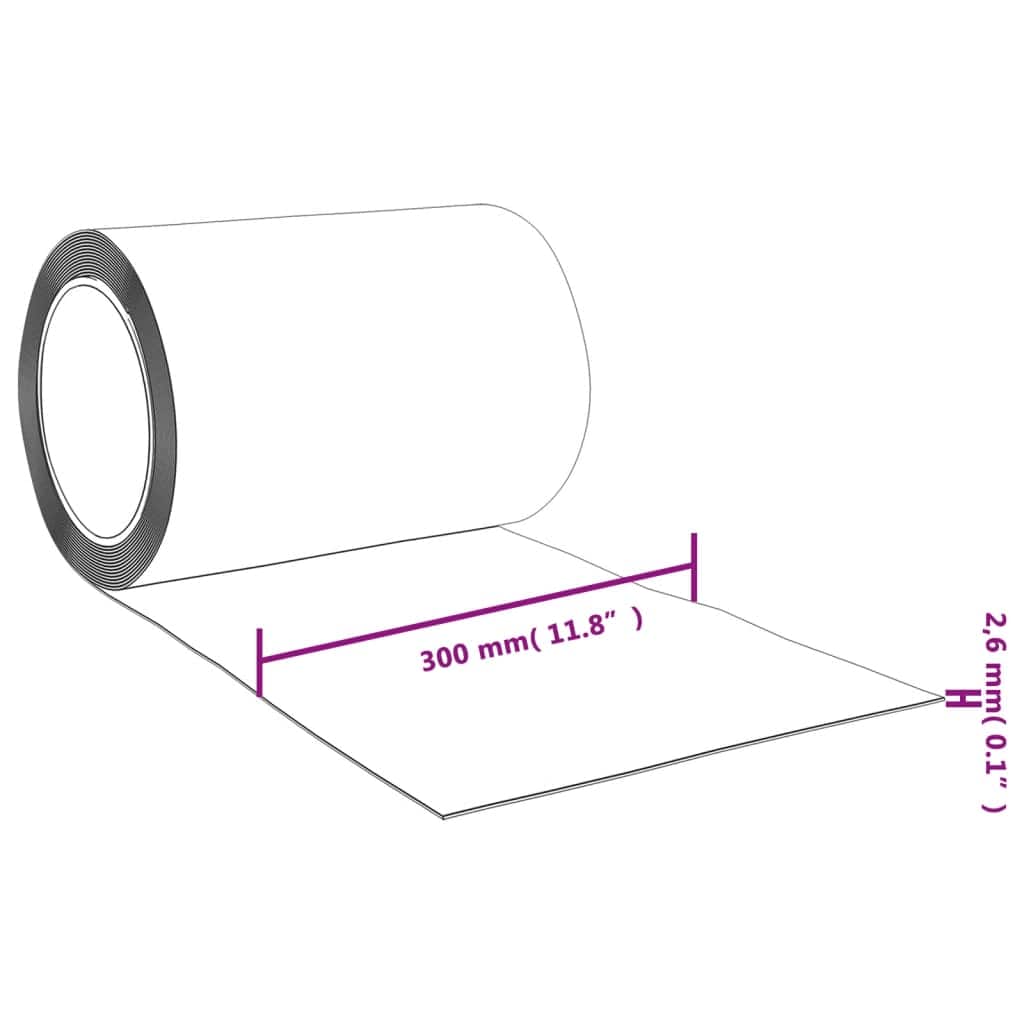 vidaXL Rideau de porte bleu 300x2,6 mm 25 m PVC