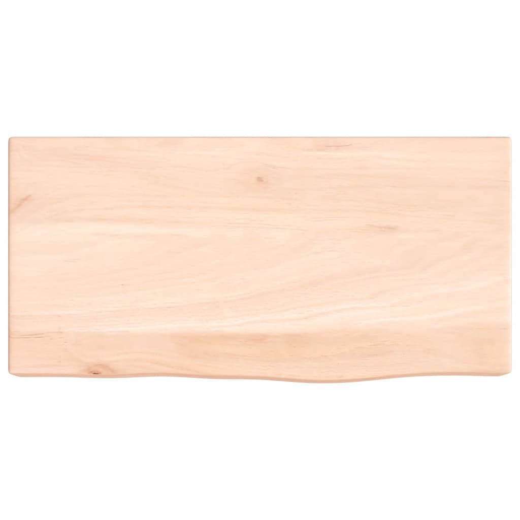 vidaXL Étagère Murale 40x20x6 cm Chêne Massif Non Traité