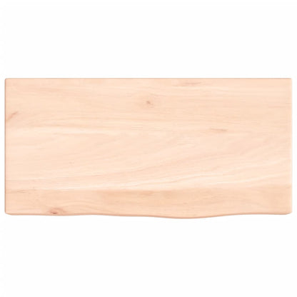 vidaXL Étagère Murale 40x20x6 cm Chêne Massif Non Traité