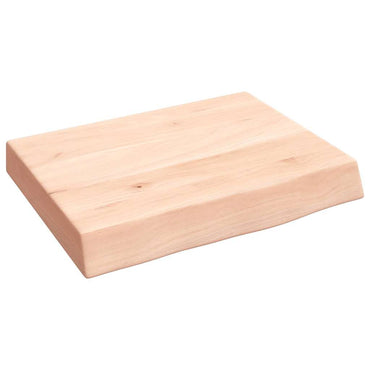 vidaXL Étagère murale 40x30x(2-6) cm en chêne massif non traité