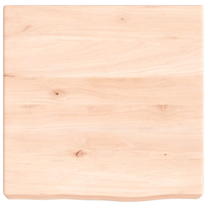 vidaXL Wandregal 40x40x(2-6) cm Massivholz Eiche Unbehandelt