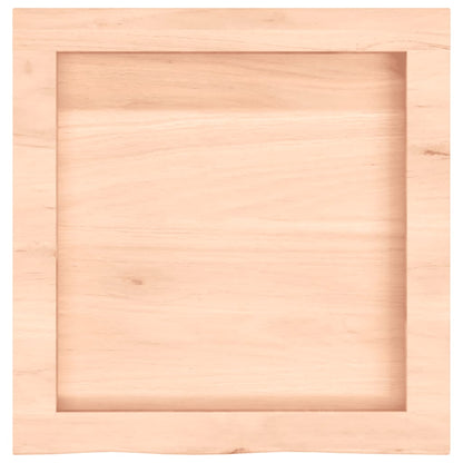 vidaXL Wandregal 40x40x(2-6) cm Massivholz Eiche Unbehandelt