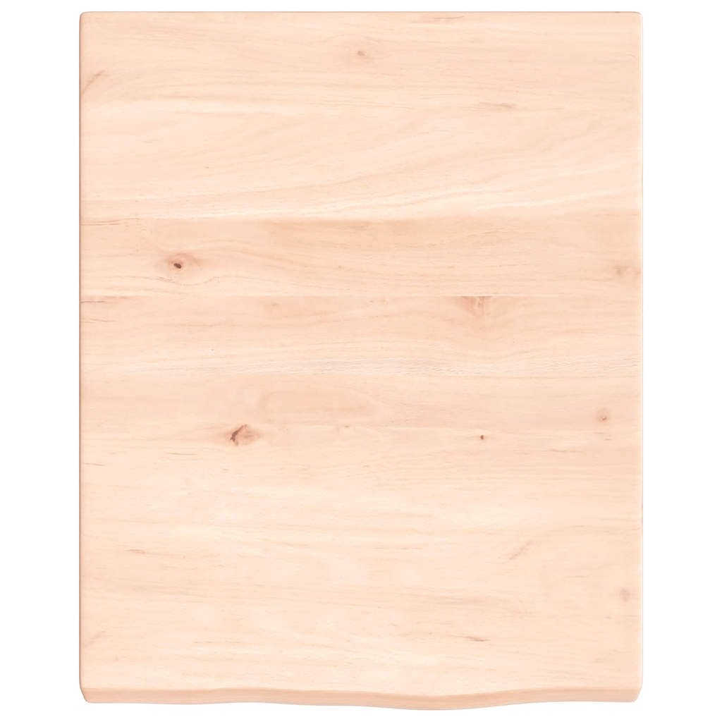 vidaXL Wandregal 40x50x(2-4) cm Massivholz Eiche Unbehandelt