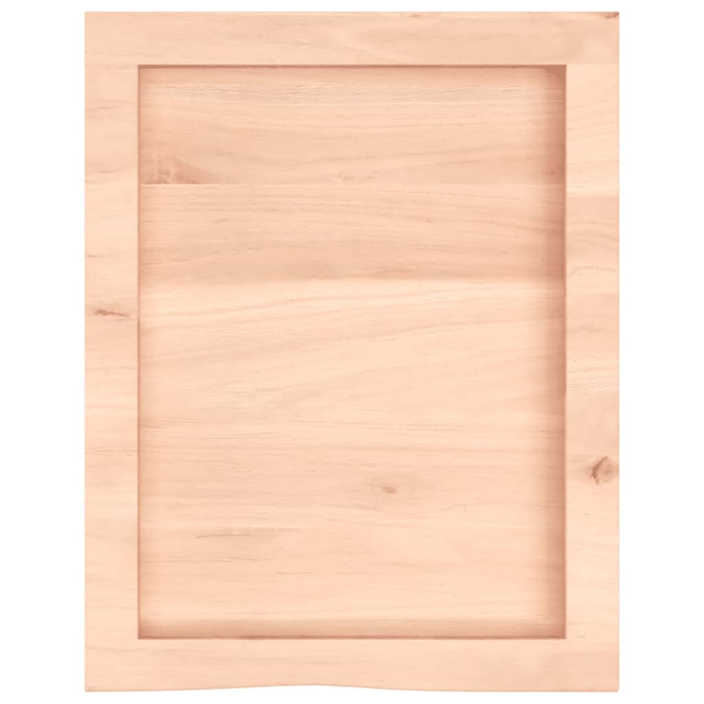vidaXL Wandregal 40x50x(2-6) cm Massivholz Eiche Unbehandelt