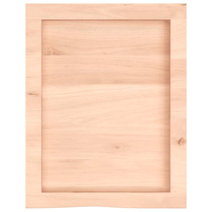 vidaXL Wandregal 40x50x(2-6) cm Massivholz Eiche Unbehandelt