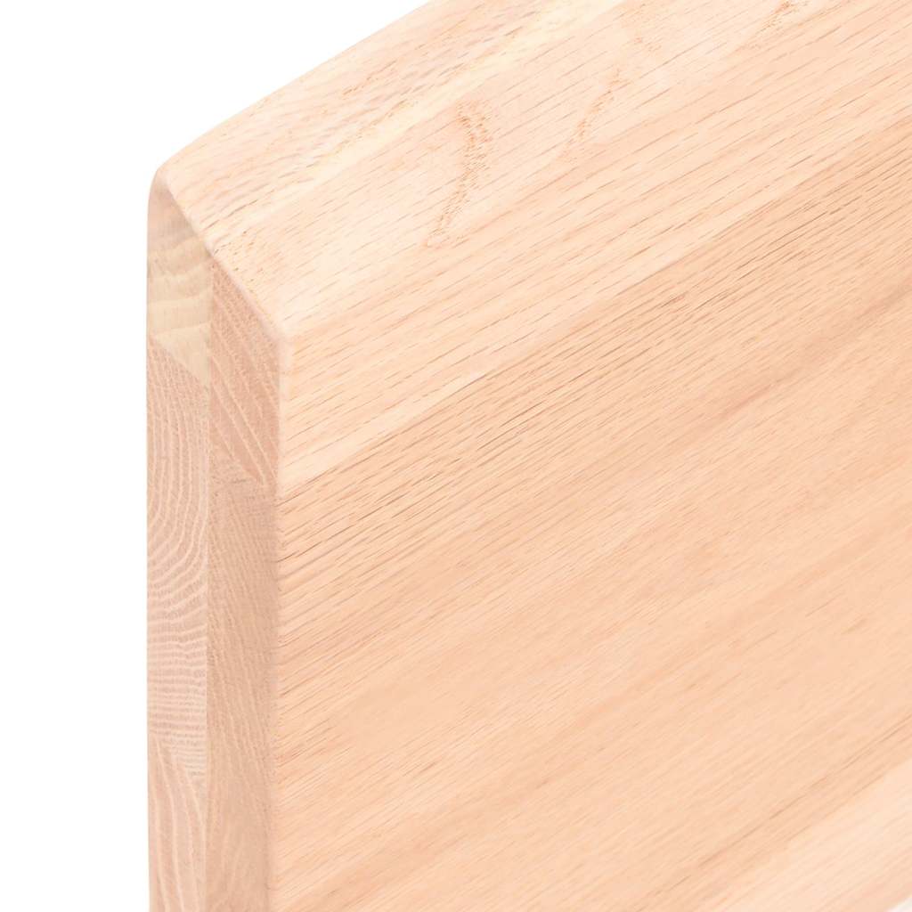 vidaXL Wandregal 40x60x(2-4) cm Massivholz Eiche Unbehandelt