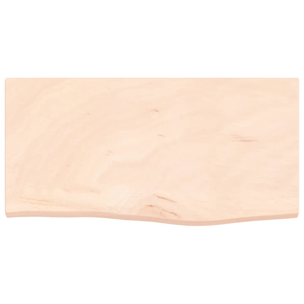 vidaXL Étagère murale 60x30x2 cm Chêne massif non traité