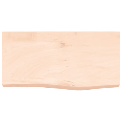 vidaXL Étagère murale 60x30x(2-6) cm en chêne massif brut