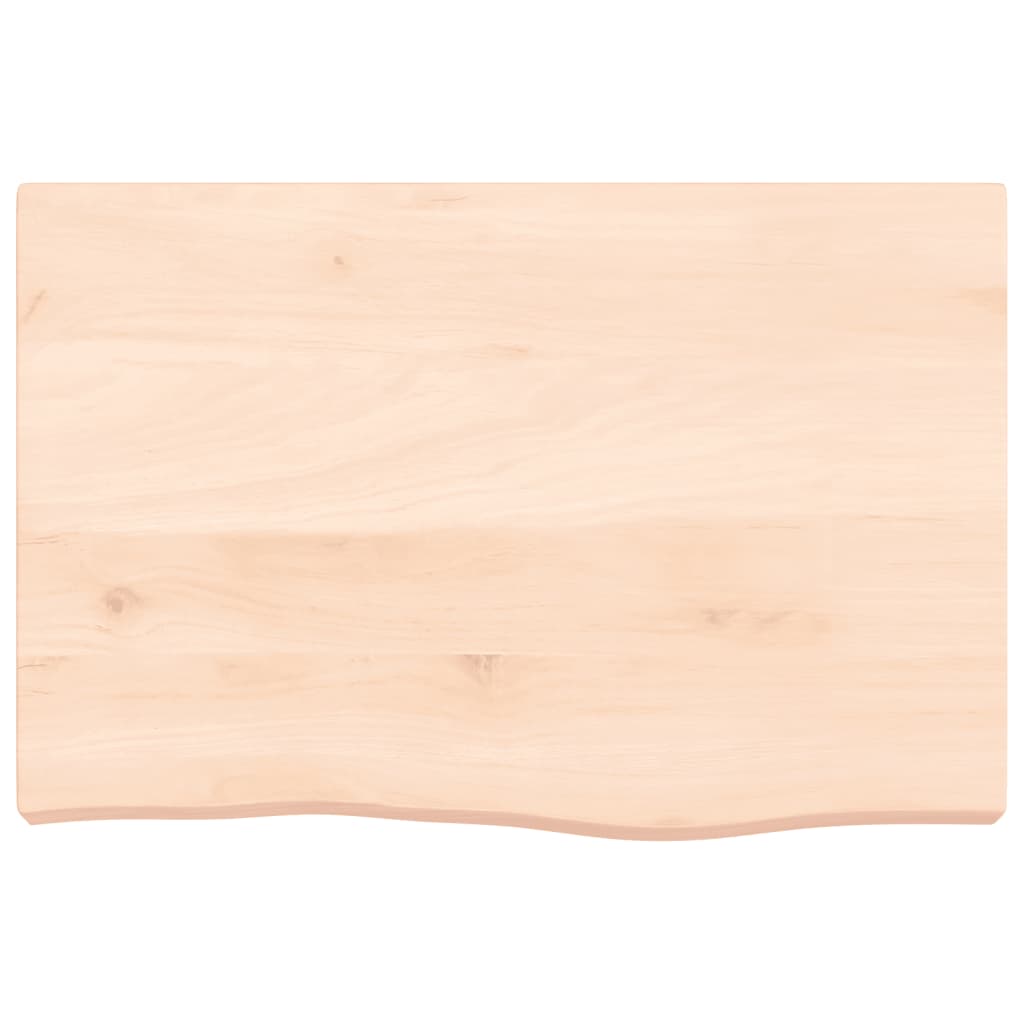 vidaXL Étagère murale 60x40x(2-6) cm en chêne massif non traité