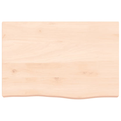 vidaXL Étagère murale 60x40x(2-6) cm en chêne massif non traité