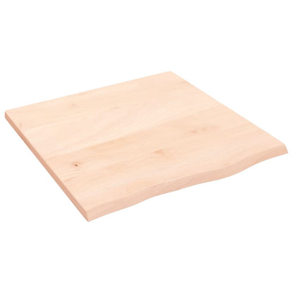 vidaXL Étagère murale 60x60x2 cm Chêne massif non traité