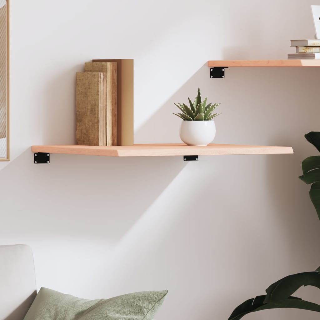 vidaXL Étagère murale 60x60x2 cm Chêne massif non traité