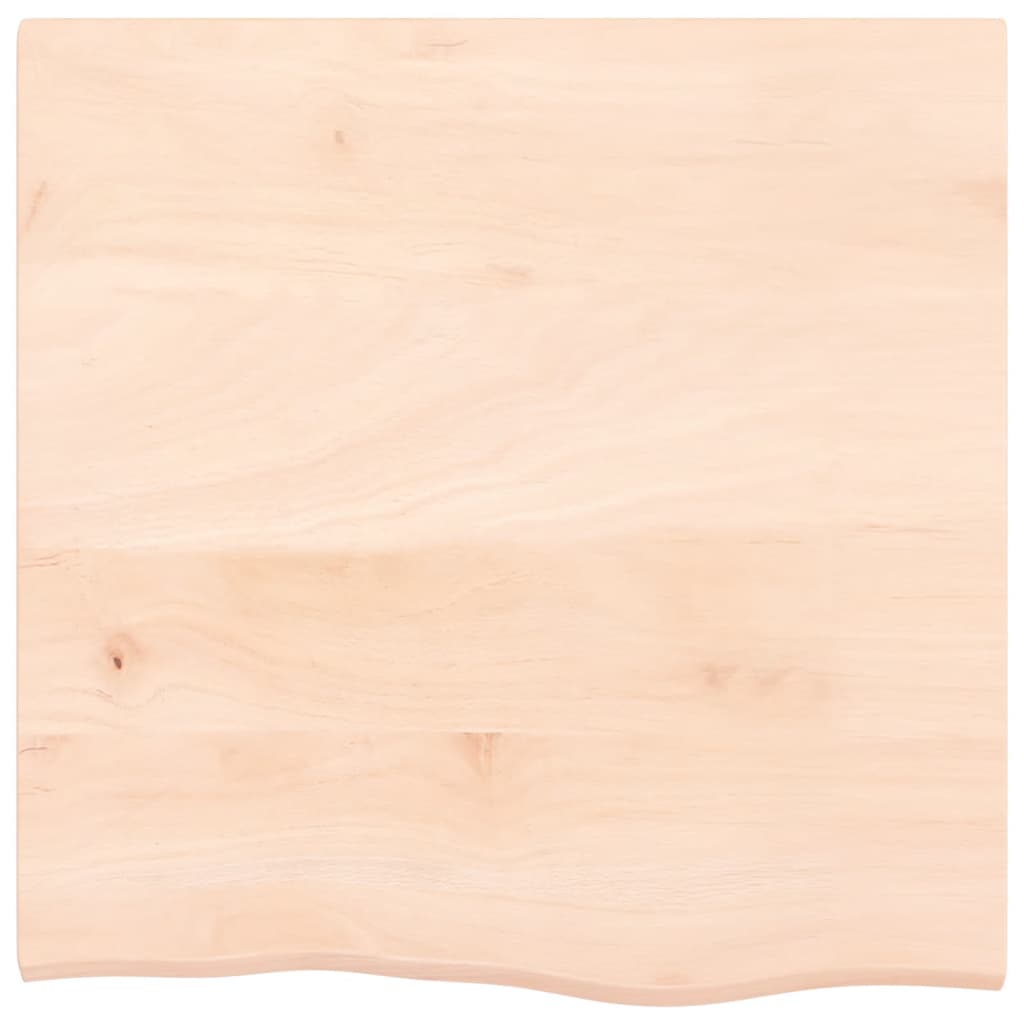 vidaXL Étagère murale 60x60x2 cm Chêne massif non traité