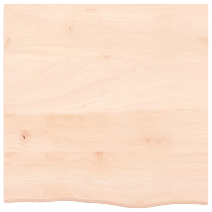 vidaXL Étagère murale 60x60x2 cm Chêne massif non traité