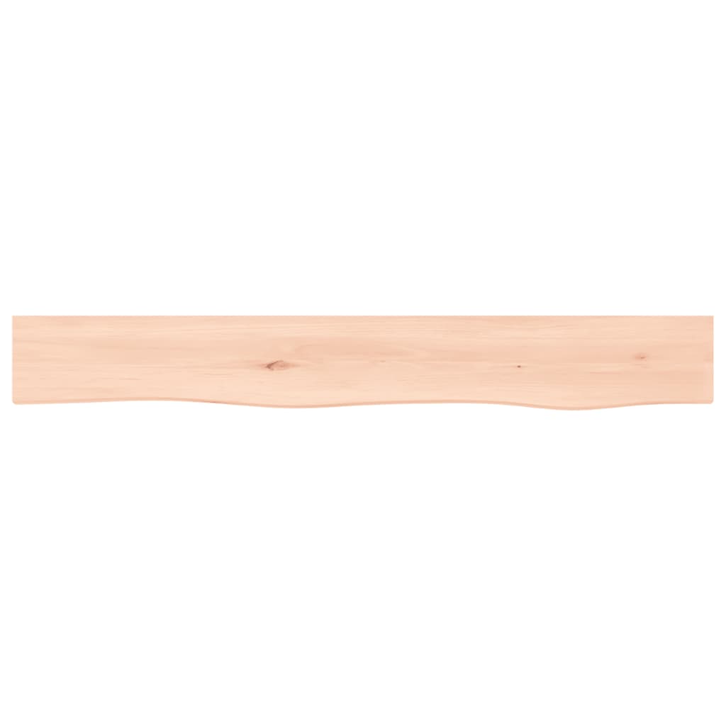 vidaXL Étagère murale 80x10x6 cm en chêne massif non traité