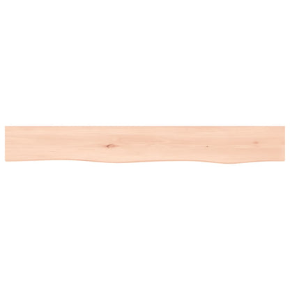 vidaXL Étagère murale 80x10x6 cm en chêne massif non traité