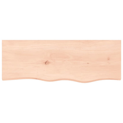 vidaXL Wandregal 80x30x(2-6) cm Massivholz Eiche Unbehandelt