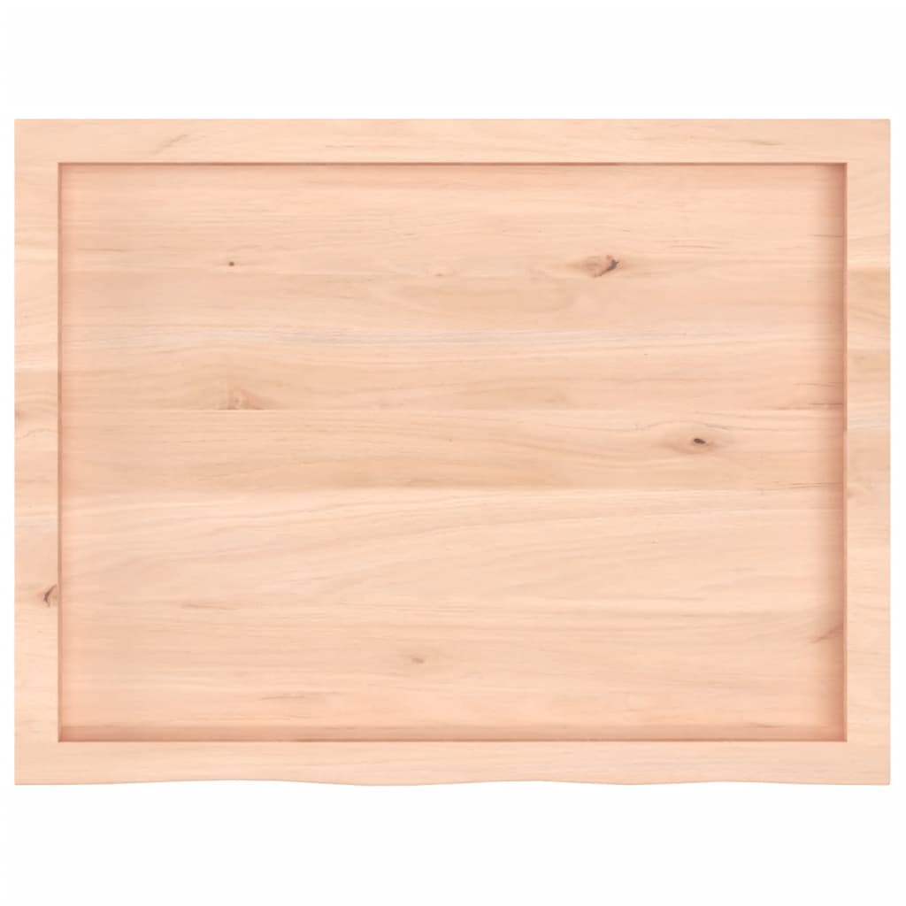 vidaXL Étagère murale 80x60x(2-6) cm en chêne massif non traité