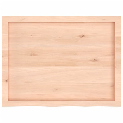 vidaXL Étagère murale 80x60x(2-6) cm en chêne massif non traité