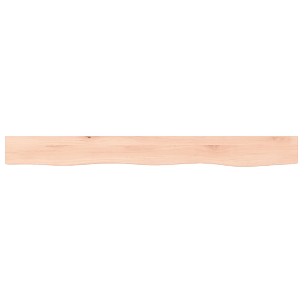 vidaXL Étagère murale 100x10x6 cm en chêne massif non traité
