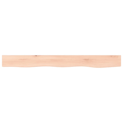 vidaXL Étagère murale 100x10x6 cm en chêne massif non traité