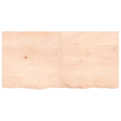 vidaXL Étagère murale 120x60x(2-6) cm en chêne massif non traité