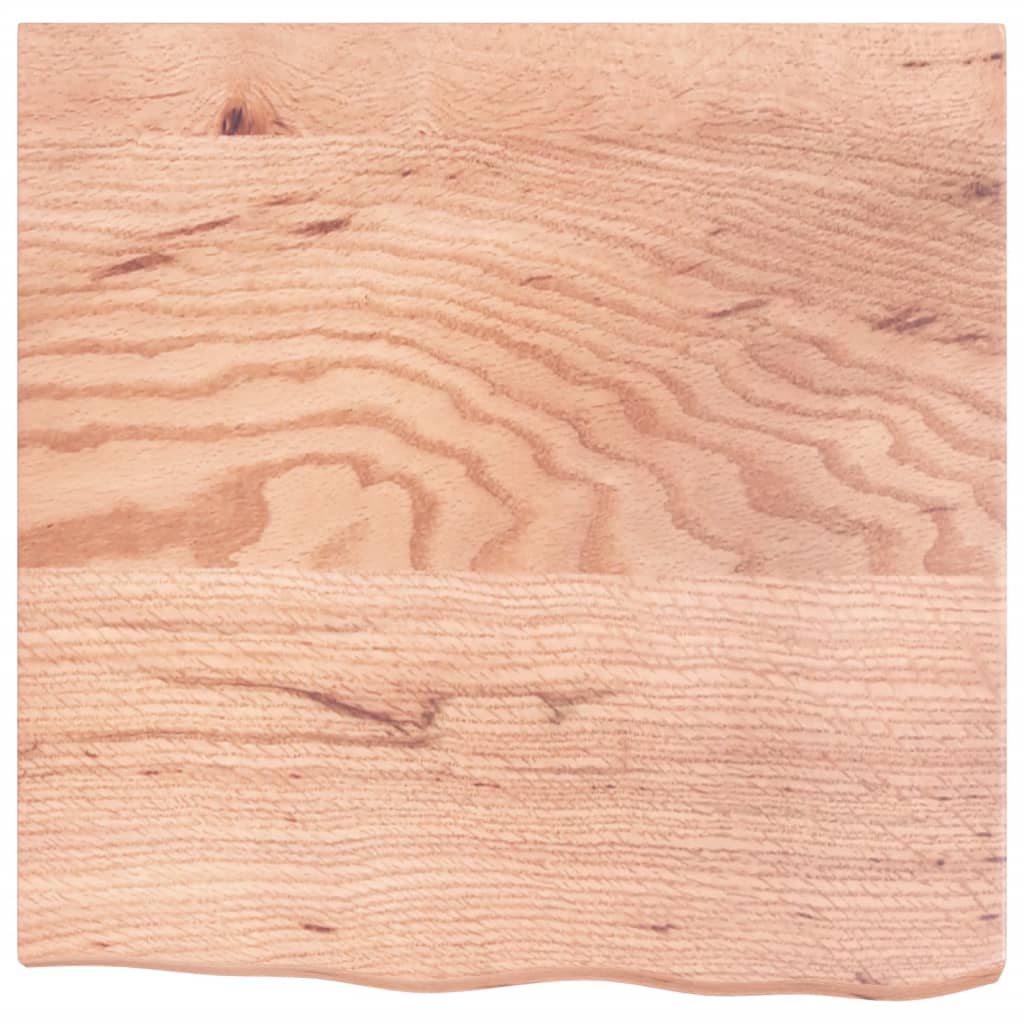 vidaXL Étagère Murale Bois Clair 60x60x(2-4) cm Chêne Massif Traité