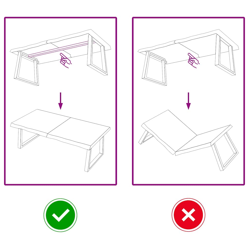 Wandregal Dunkelbraun 120x60x(2-4)cm Massivholz Eiche Behandelt
