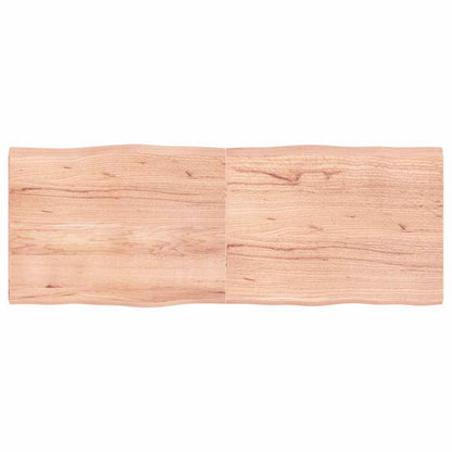 vidaXL Tischplatte 160x60x(2-4) cm Massivholz Behandelt Baumkante