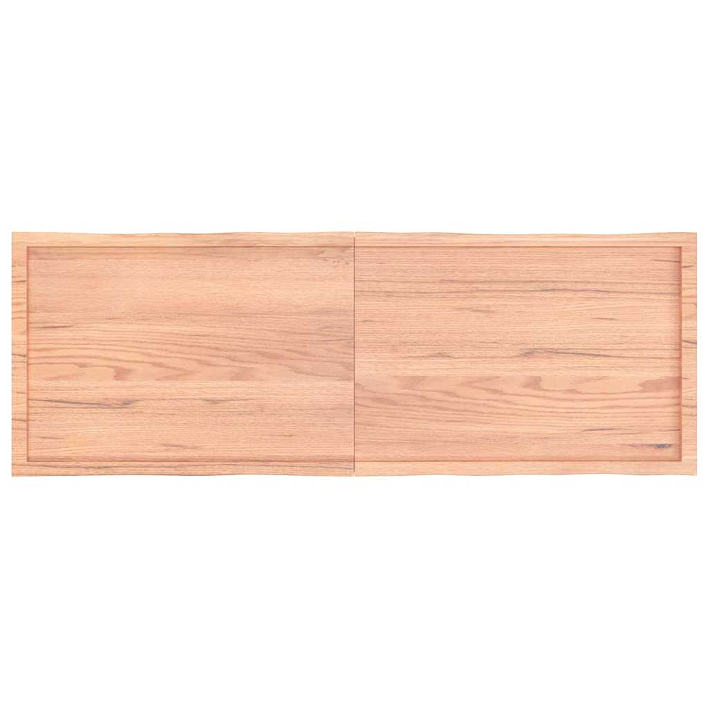 vidaXL Tischplatte 180x60x(2-4) cm Massivholz Behandelt Baumkante